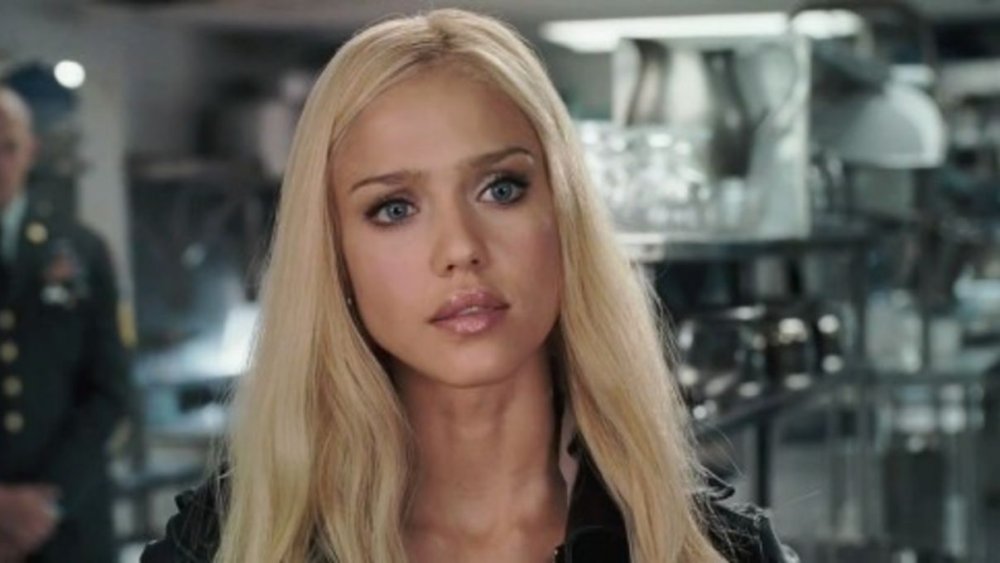 Jessica Alba in Fantastic Four: Rise of the Silver Surfer