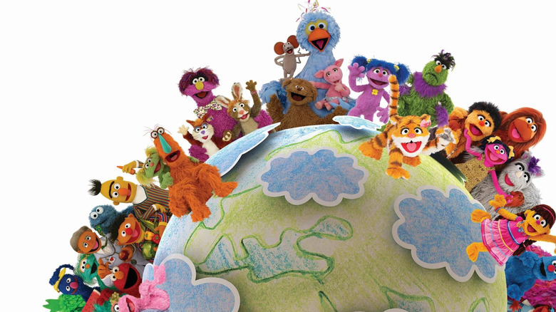 "Sesame Street" characters around the world