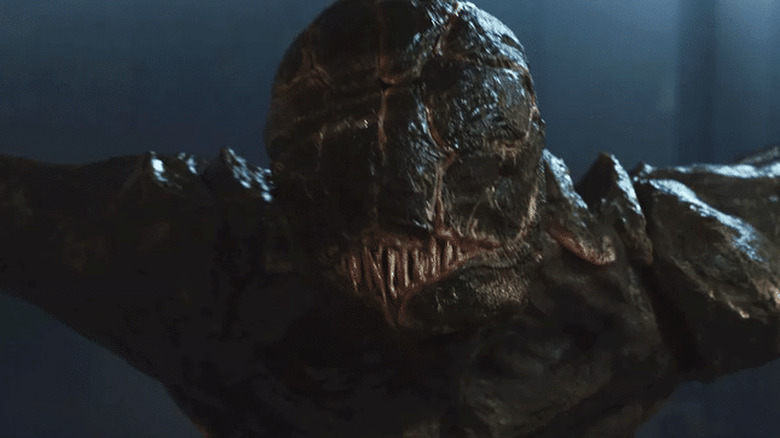 Death Angel alien baring teeth