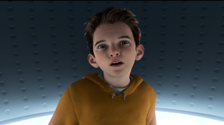 Milo on the alien spaceship in "Mars Needs Moms" (2011)