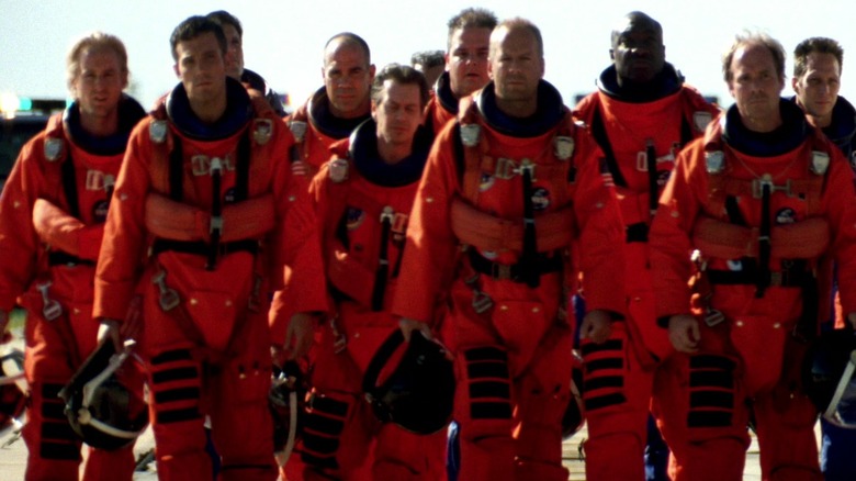 Armageddon crew walking