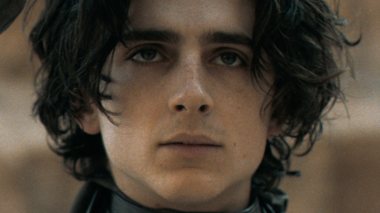 Timothée Chalamet staring in "Dune"