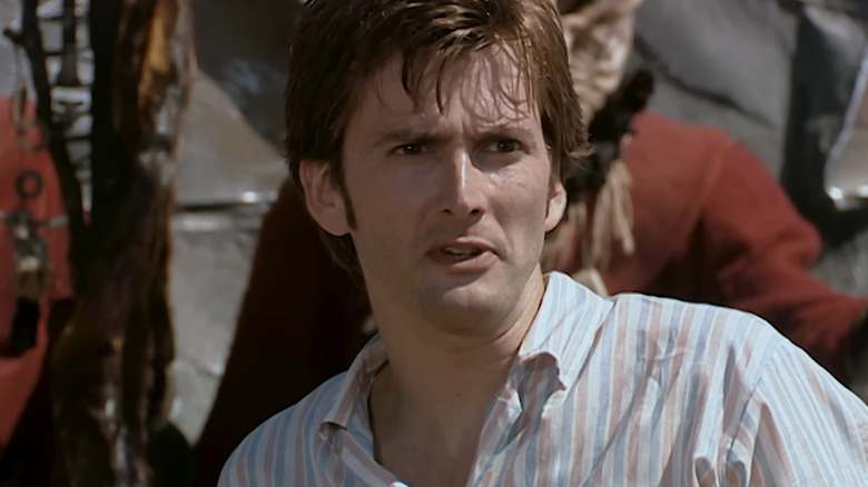 The Tenth Doctor staring in Doctor Who