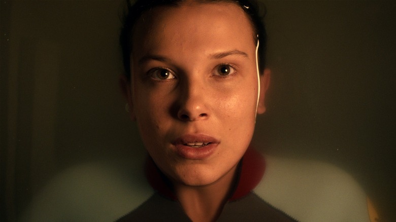Eleven floating in water in 