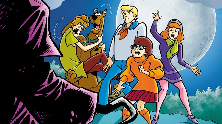 The Scooby gang scared of a hook-handed villain