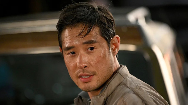 Ben Song looking determined on Quantum Leap