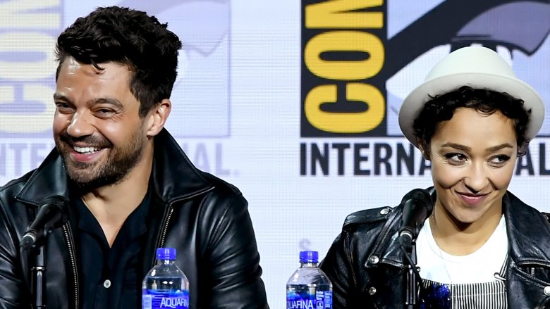 Dominic Cooper and Ruth Negga at San Diego Comic-Con 2019