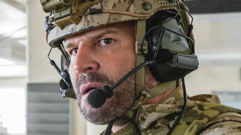 SEAL Team David Boreanaz in close-up