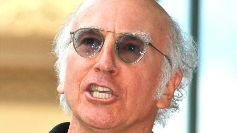 Larry David talking