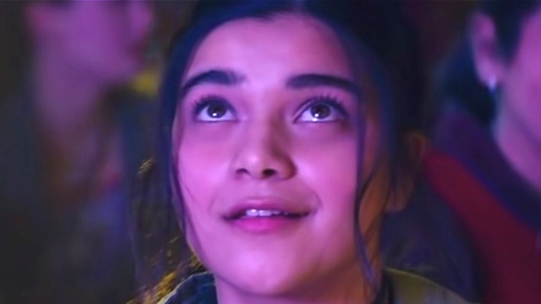 Kamala Khan looking up smiling