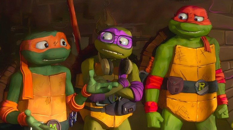 Donatello, Raphael, and Leonardo