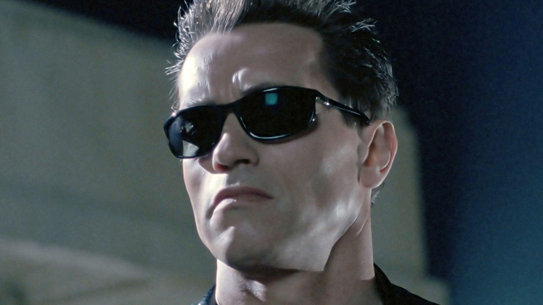 Terminator in sunglasses