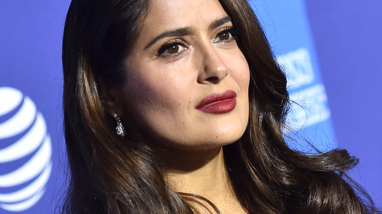 Salma Hayek Pinault smiling 