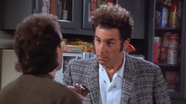 Kramer and Jerry talking