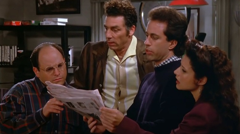 The cast of Seinfeld