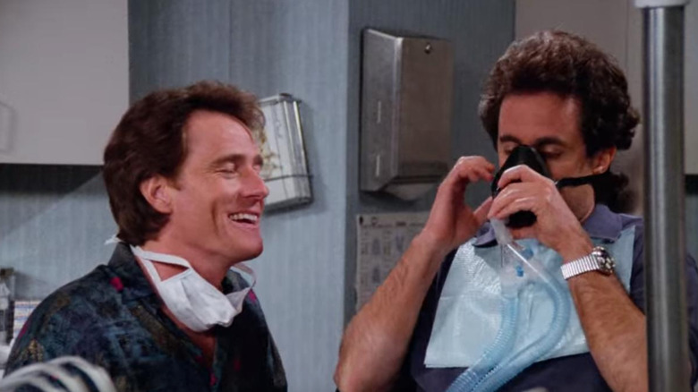 Dr. Whatley and Jerry at the dentist