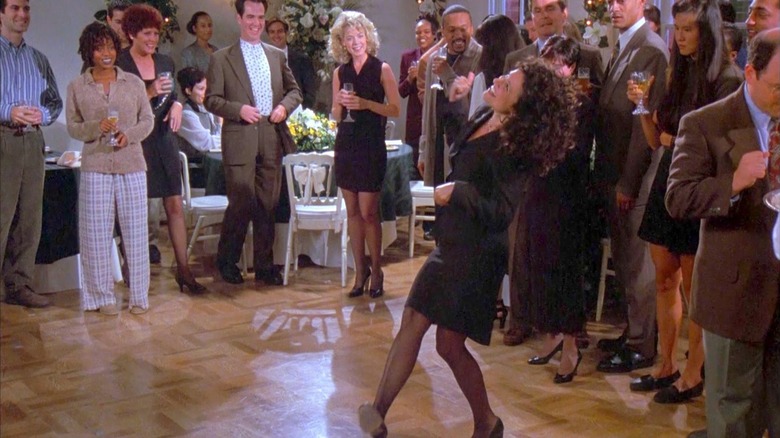 Elaine dancing horribly in "Seinfeld" (1989-1998)