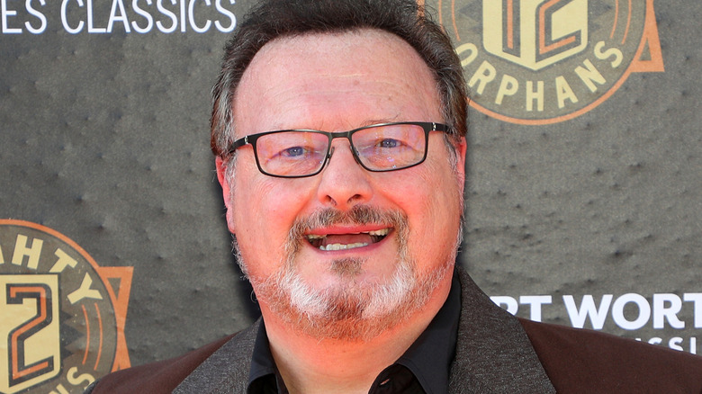 Wayne Knight smiles