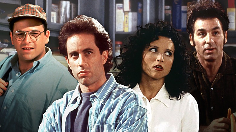Seinfeld characters composite image
