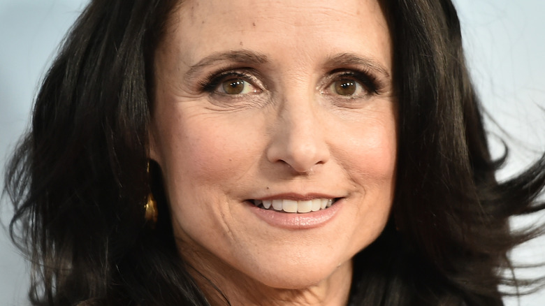 Julia Louis-Dreyfus smiling 