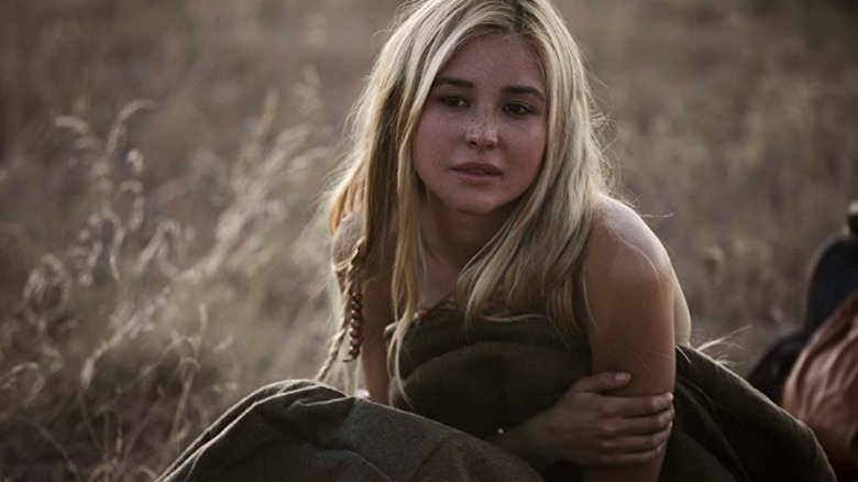 Elsa under blanket