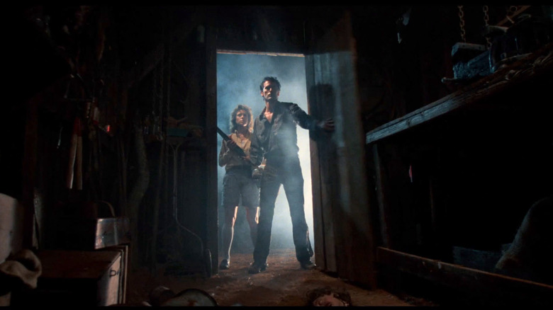 Work shed in Evil Dead II