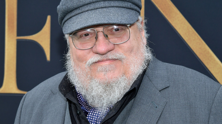 George R. R. Martin at event