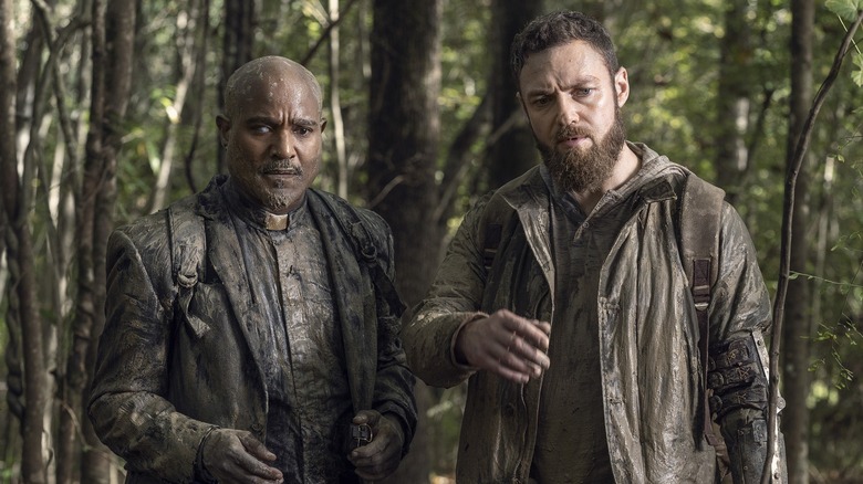 Seth Gilliam and Ross Marquand star in The Walking Dead