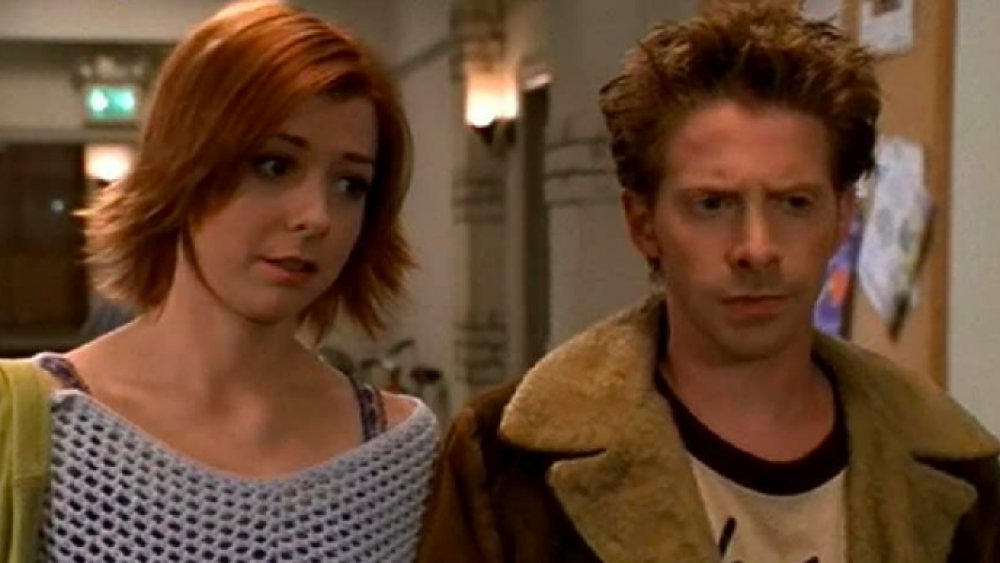 Seth Green and Alyson Hannigan on Buffy the Vampire Slayer