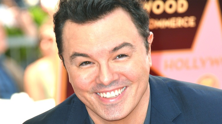 Seth McFarlane smiling