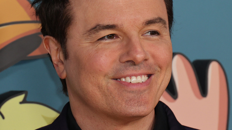 Seth MacFarlane grinning