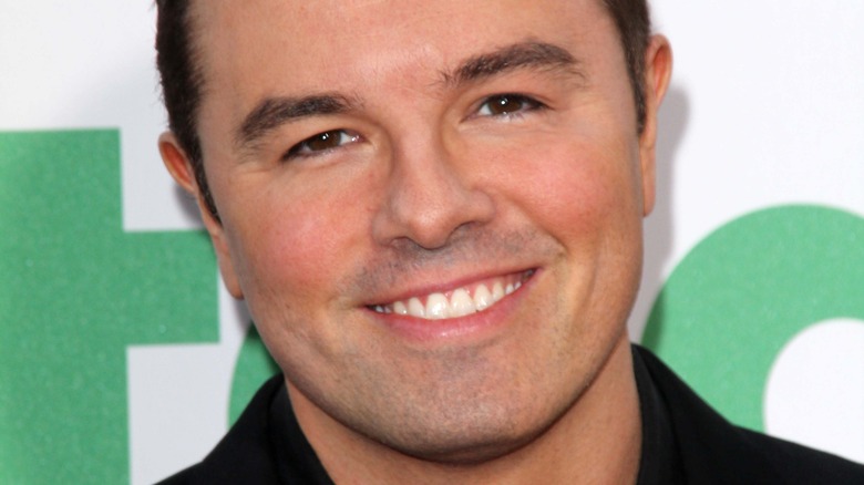 Seth MacFarlane smiles