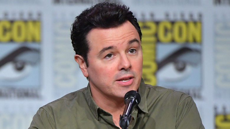 Seth MacFarlane speaks at Comic-Con