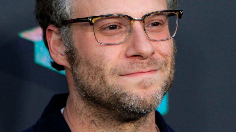 Seth Rogen smiling