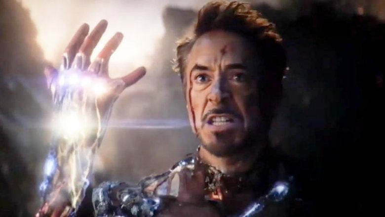 Robert Downey Jr. Avengers Endgame Iron Man Infinity Gauntlet