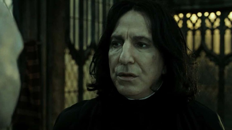 Severus Snape, Alan Rickman in Harry Potter and the Deathly Hallows Part 2