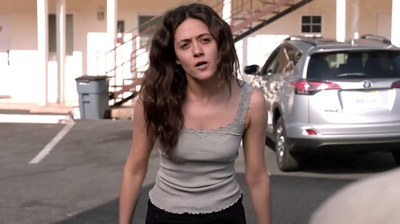 Rossum playing Fiona on Shameless