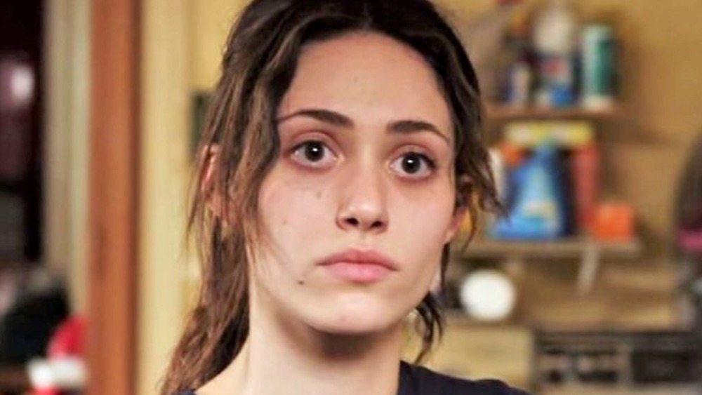 Shameless Emmy Rossum somber