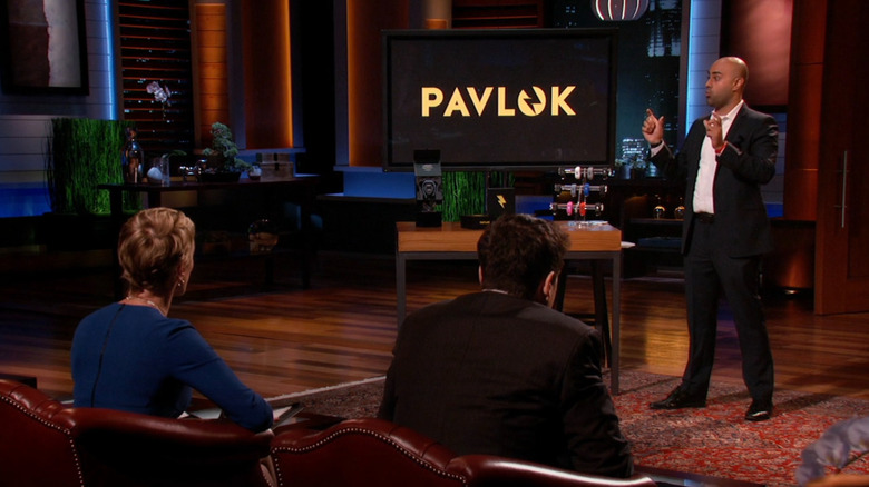 Maneesh Sethi pitching Pavlok on Shark Tank
