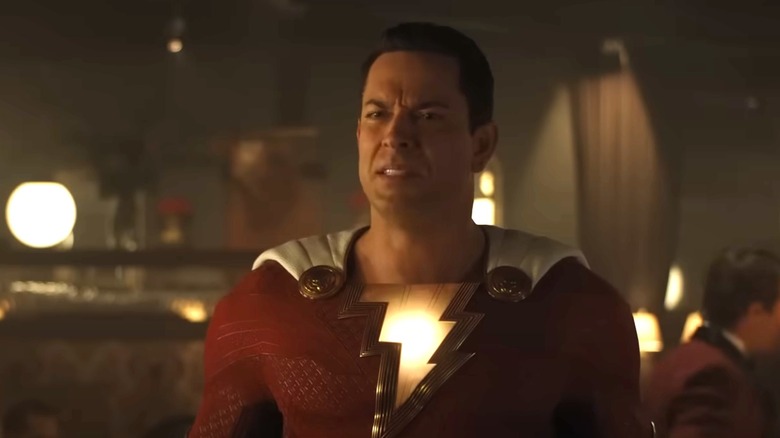 Shazam looks confused 