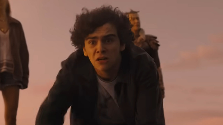 Freddy looking afraid