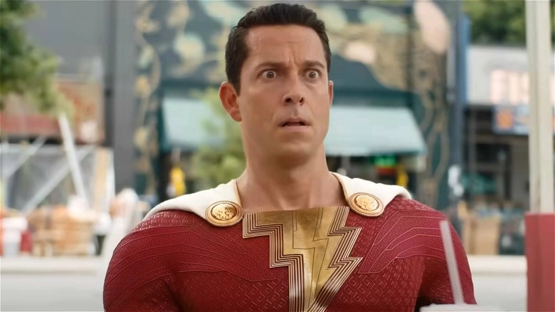 Shazam looks confused 