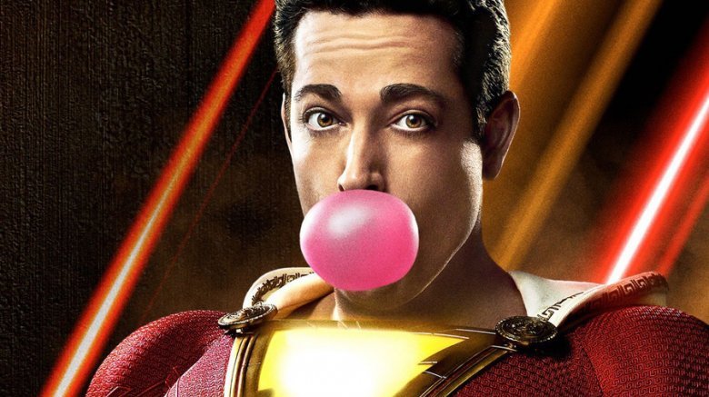 Shazam Zachary Levi bubblegum