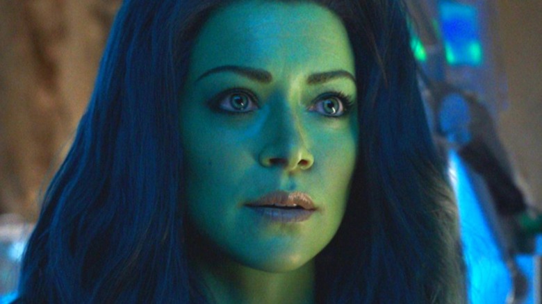 She-Hulk looking worried