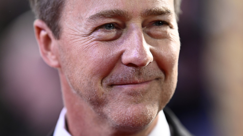 Edward Norton smiling