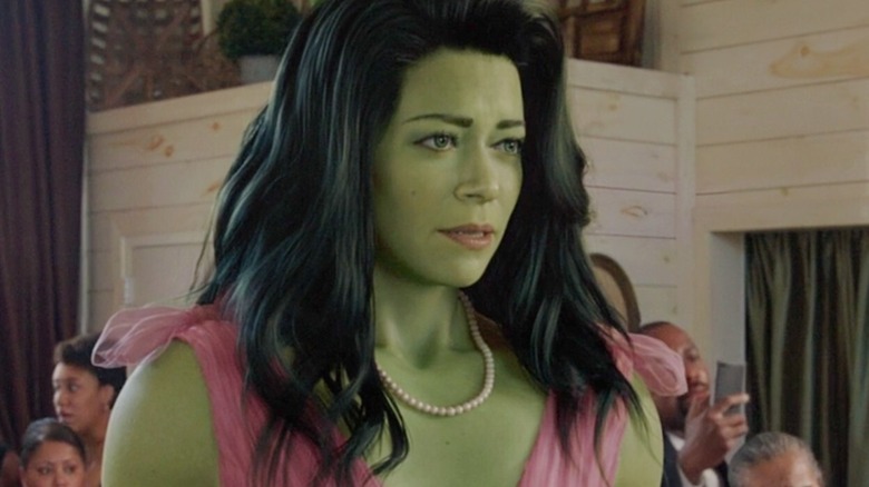She-Hulk nervous