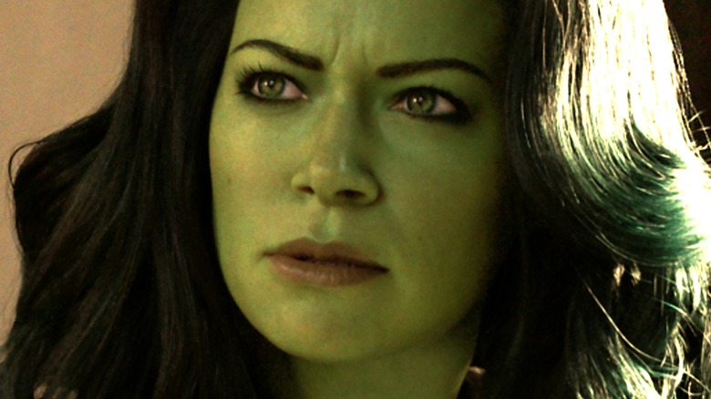She-Hulk angry