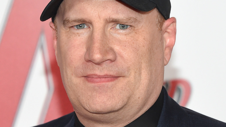 Kevin Feige staring