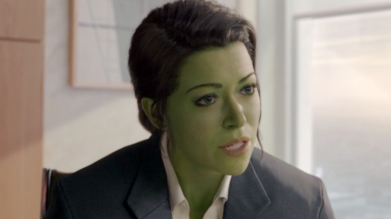 She-Hulk talking