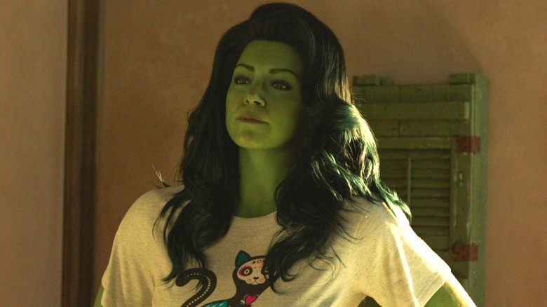  She-Hulk geïrriteerd